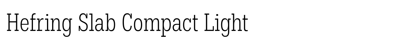 Hefring Slab Compact Light image